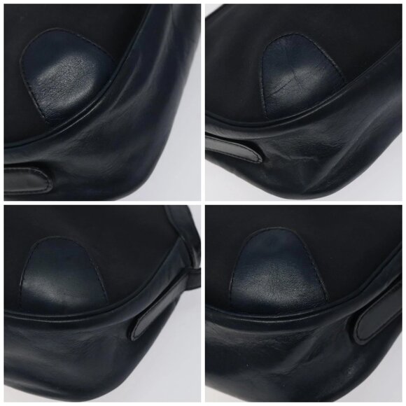 Burberrys Shoulder Bag Canvas Navy Auth ti2948 - Picture 16 of 16